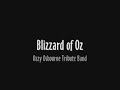 Blizzard of Ozz - Ozzy Osbourne Tribute Band Jam Session
