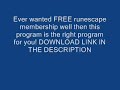 Free Runescape Membership Hack (NO PASS NEEDED)