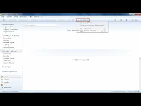 windowslive - Weitere Videos finden Sie auf http://www.vidorial.com Der Nachfolger von Outlook wird aus rechtlichen Gründen nicht mit Windows 7 ausgeliefert, lässt sich je...