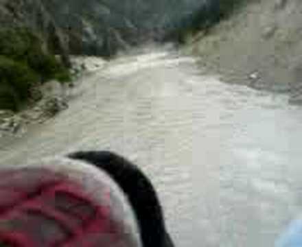 crossing sutlej in a hand pulled ...