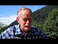 Erri De Luca, in the middle of the Dolomiti mountains, talking about his experience in the short film 