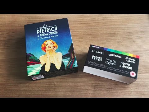 Marlene Dietrich & Josef von Sternberg Unboxing (Indicator) (German/Deutsch)