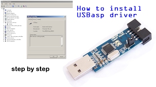 How to install USBasp driver