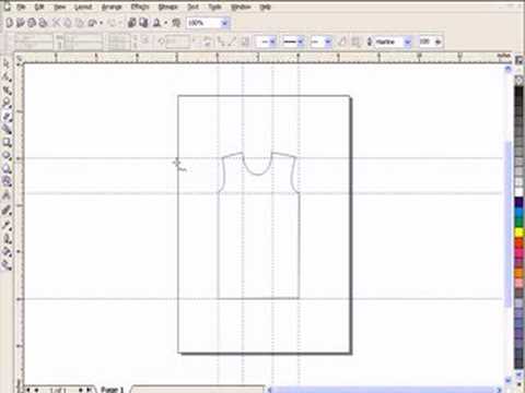 how to draw a t shirt