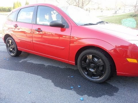 how to black ford emblem