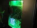 Double green cathodes - sound reactive Double green cathodes - sound reactive