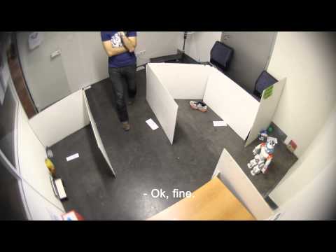 Interactive Exploration of a New Environment using Laser Head