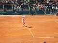 Justine Henin at the J&S Cup in Warsaw (9 secs)