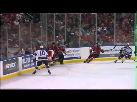 IIHF - Quinton Howden - Canada 2-0 Goal vs. U.S.A. (01.13.2011)