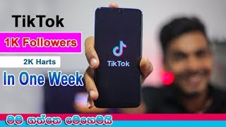 How to Get 1000 Tiktok Followers in one week  sinh