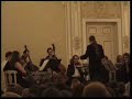 olli-pekka tuomisalo (classical saxophonist) performs kalevi aho's saxophone concerto (3rd mov.) in st petersburg (russia) with the russian national library symphony orchestra. conductor: sasha m�kil�. may 2005.