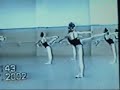 Zhong Jing Fang in class Part 1--Adagio