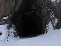 Snowmobiling Abandoned Colorado Railroad Tunnel