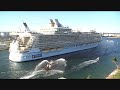 Oasis of the Seas arrives into Port Everglades on 11/13/2009 - free flv video @ vwatch.tv