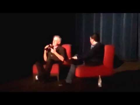 Spielberg - Steven Spielberg doing a Q&A before a screening of Raiders of the Lost Ark in the Dome at Arclight Hollywood on 10.22.13. The screening is in celebration of ...