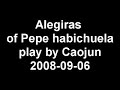 Alegiras of Pepe habichuela