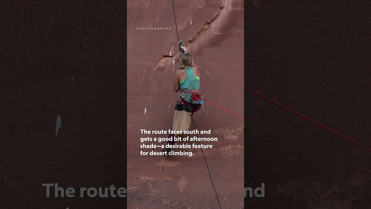 Check out this one-of-a-kind rock climbing experience in Moab, Utah 🧗 #Photographer