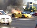 9-17-06 a lambo on fire on stevens creek off of i-880 by valley fair around 5-6pm