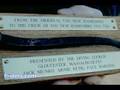 videos de Artifact presented to USS New Hampshire