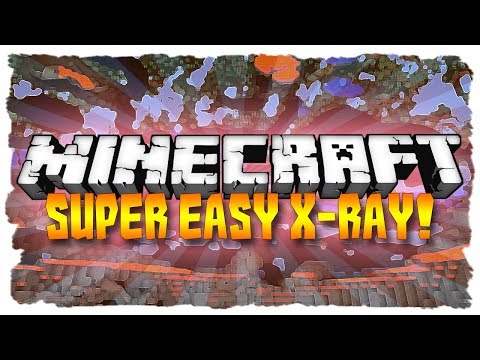 how to enable x ray in minecraft
