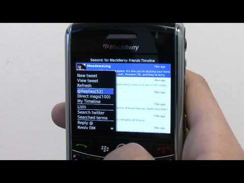 Seesmic Releases Twitter Application For BlackBerry!!!