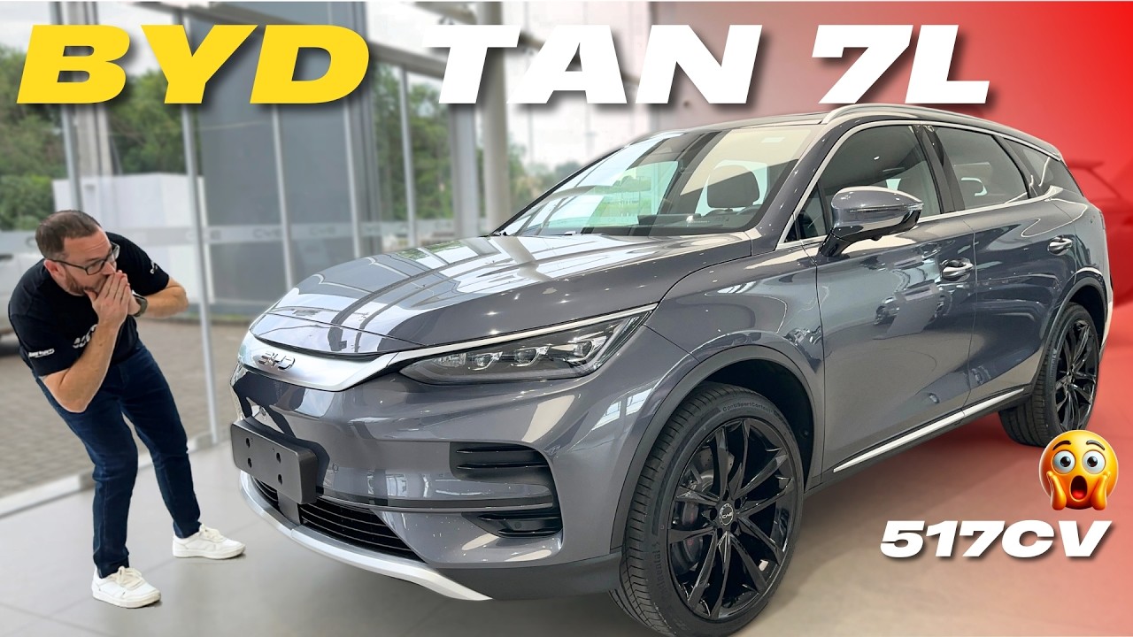 BYD TAN - Conheça o SUV de 517cv e 7 lugares que impressiona!