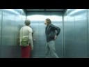 The Hoosiers in a lift
