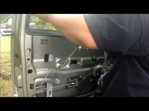 1999-2007 gmc/ chevy truck front window regulator replacement how to