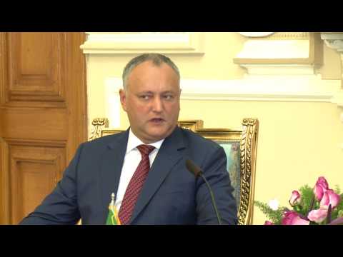 Colaborarea pe dimensiunea parlamentară - subiectul discuțiilor dintre Igor Dodon și Ali Larijani