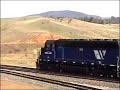 MRL Ballest Train pulling up Mullin Pass