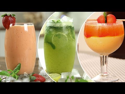 Best Summer Coolers – Easy To Make Homemade Drinks – Chilled Refreshing Summer Recipes