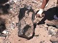 24\" Dance blade from 300# rock - part 1