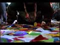 Pushups in times square confetti