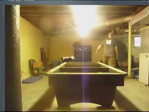 how to recover slate pool table