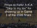 Rafer skipping to his lou in the finals