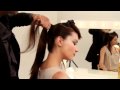 L'Oreal Paris Counsulting Hairstylist Johnny Lavoy creates a Audrey Hepburn inspired updo