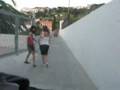 Incredible Taxi ride in gorgeous hilly Ponza Island , Italy