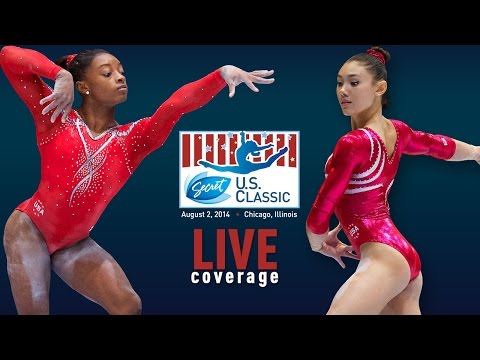Training - Live coverage of the junior women's podium training session from the Secret U.S. Classic at the Sears Centre in Hoffman Estates, Ill.