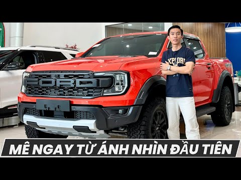 FORD RANGER RAPTOR 2025 MÀU ĐỎ CAM - MÊ NGAY TỪ ÁNH NHÌN ĐẦU TIÊN