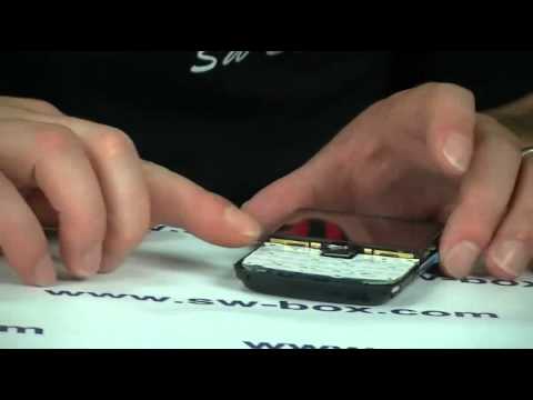 How to Change Blackberry Bold 9700 Middle Plate