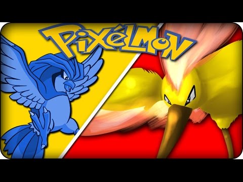 Minecraft Pixelmon 3.1.4 (1.7) - LEGENDARY RACE CHALLENGE #15 'BOSS MOLTRES'