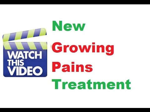 how to cure growing pains
