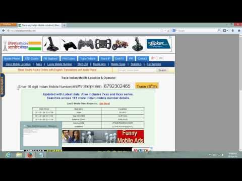 how to locate name of mobile number