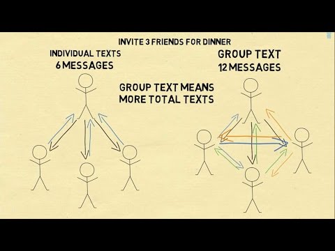 how to remove yourself from a group text