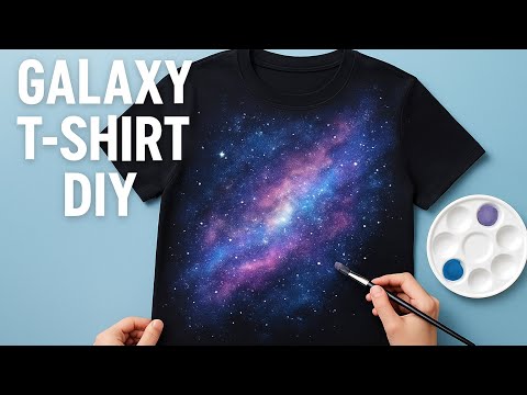 how to dye galaxy print