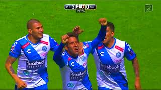 GOL DE GONZÁLEZ | Puebla 3 - 0 América | Liga MX - Clausura 2018 - Jornada 16 | Club Puebla