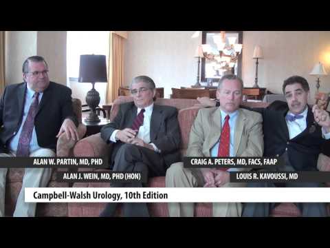 Drs. Alan Wein, Louis Kavoussi, Alan Partin, and Craig Peters (Elsevier Authors) at AUA 2012