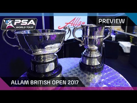 Squash: Allam British Open 2017 - Preview