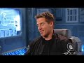 Tricia Helfer visits Ben Browder - SciFi Inside 2005