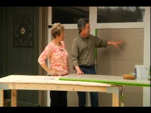 how to paint a garage door
